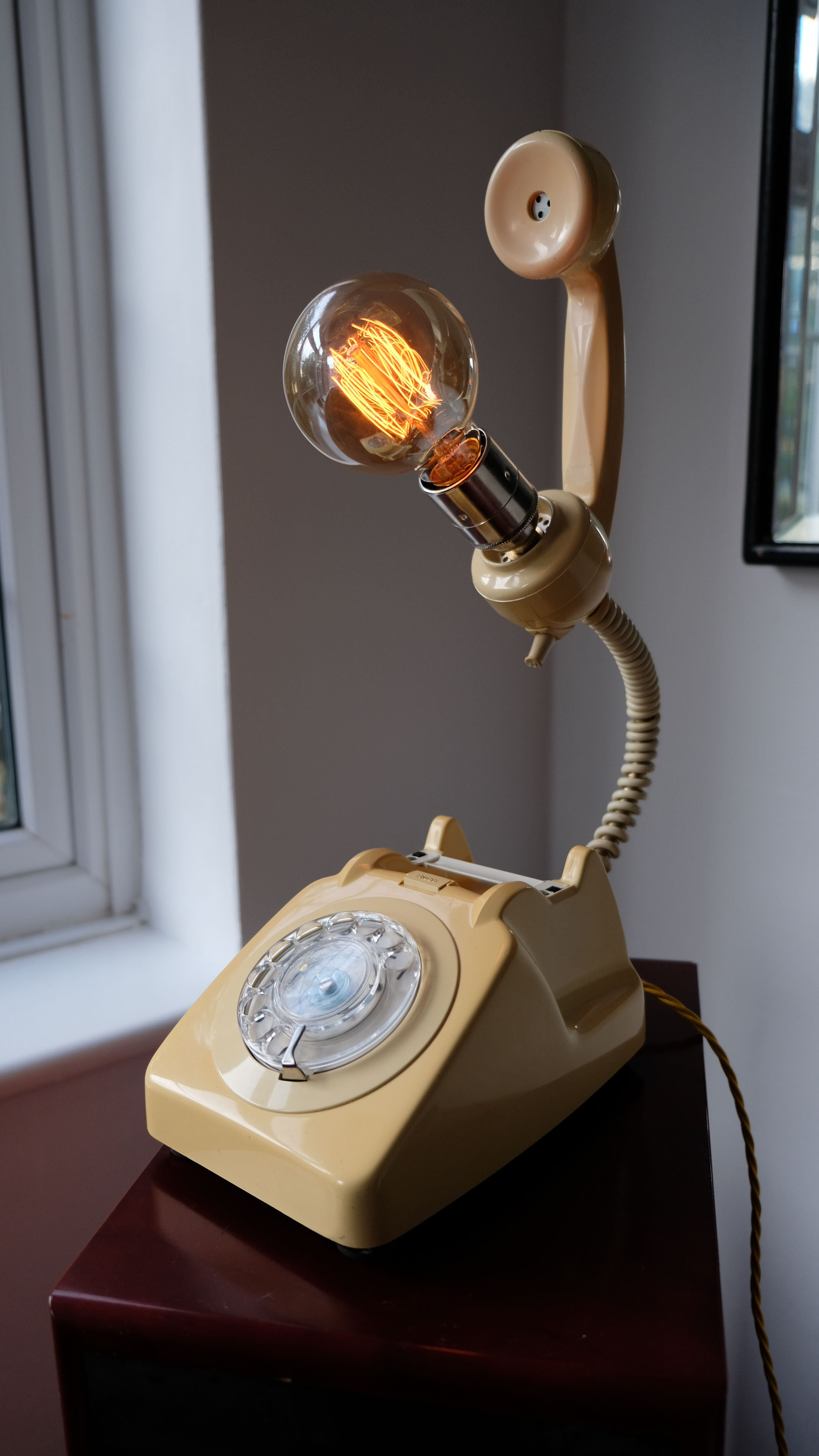 Vintage Telephone Lamp- SOLD