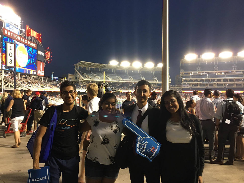 Several WLPers attended the Congressional Baseball Game