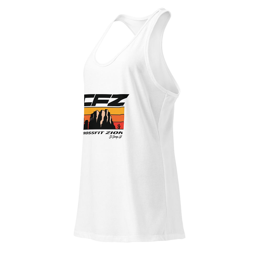 Thumbnail: CFZ Women’s fitted racerback tank top