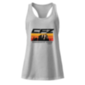 CFZ Women’s fitted racerback tank top