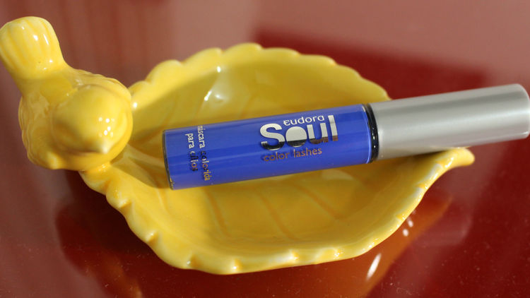 Máscara para cÃlios azul, Eudora Soul
