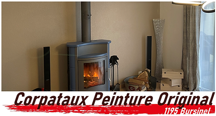 Recherche de teintes et application sur certains murs.