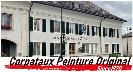 Entretien de l'auberge de Trélex intérieur et extérieur.