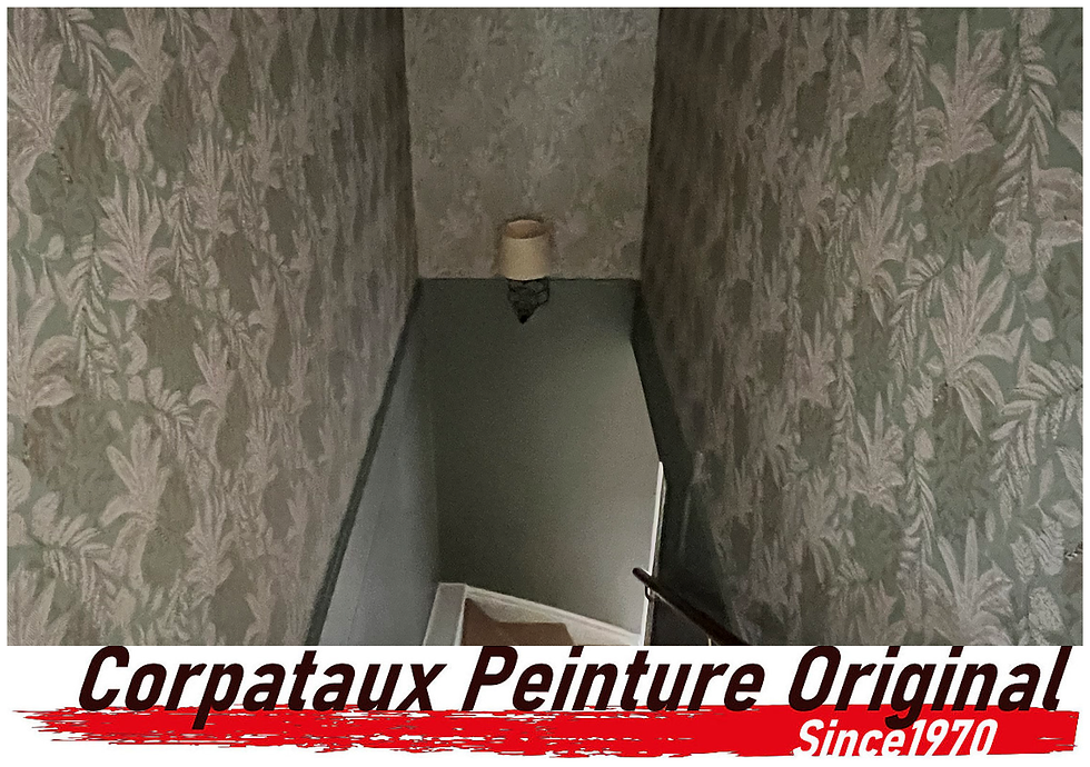 Rénovation d'une cage d'escalier