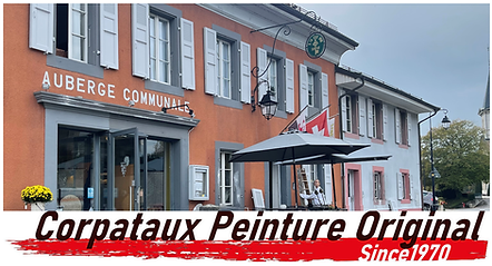 Entretien de l'auberge de Bursinel intérieur et extérieur.