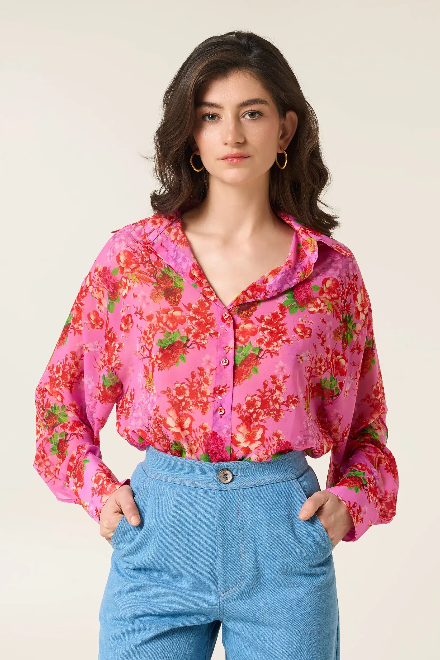 CAMELIA OVERSIZED SHIRT