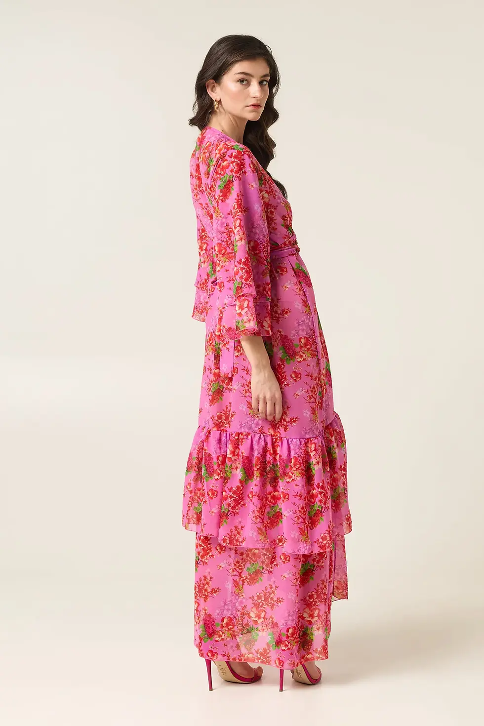 Thumbnail: CAMELIA POLYMORPHIC KIMONO DRESS