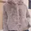 Thumbnail: TAUPE FUR COAT WITH HOOD