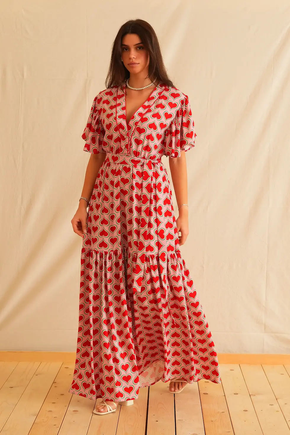 Thumbnail: Red Love Maxi Dress