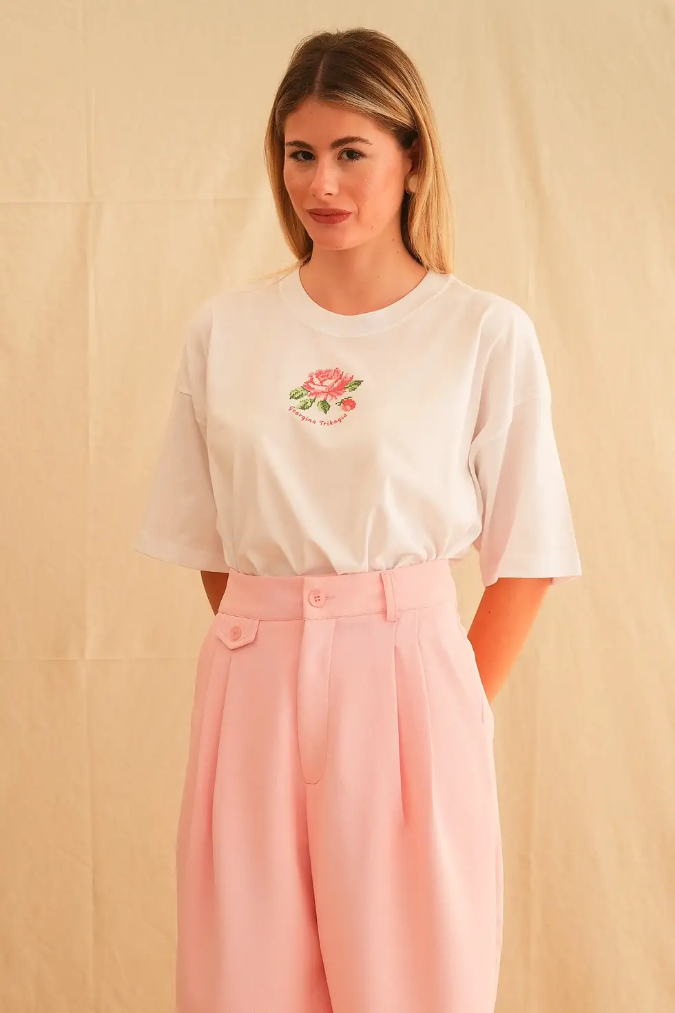 Thumbnail: Pink Rose T-Shirt