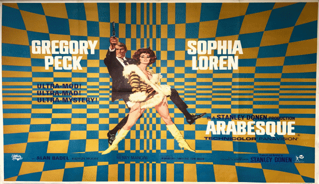 Arabesque (1966) movie posters 13Anigif3