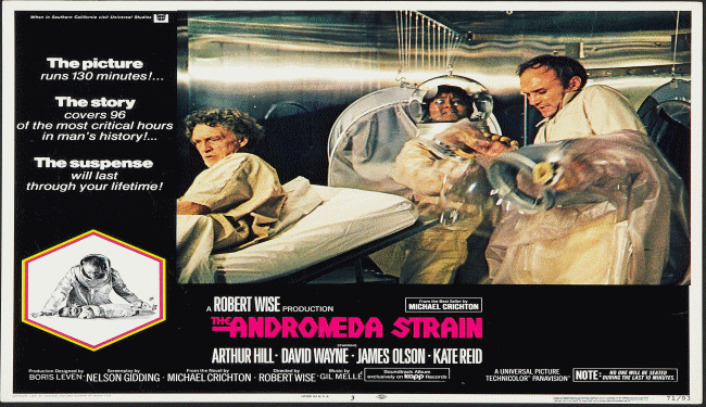 The Andromeda Strain (1971) movie psoter