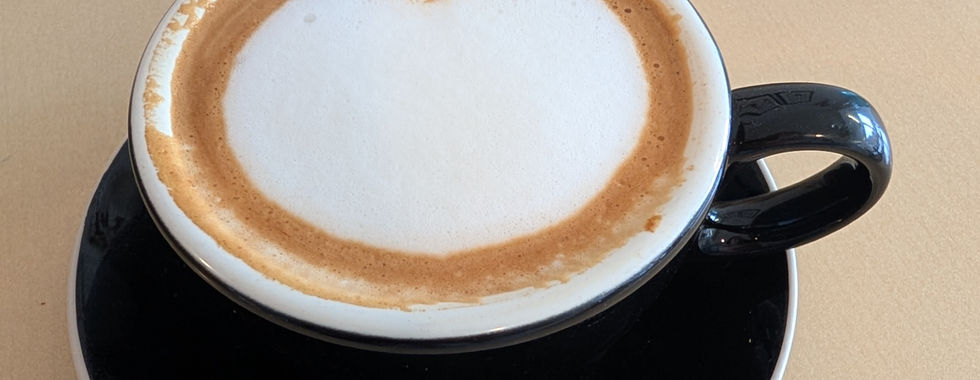 Latte at Bohemian Bakery