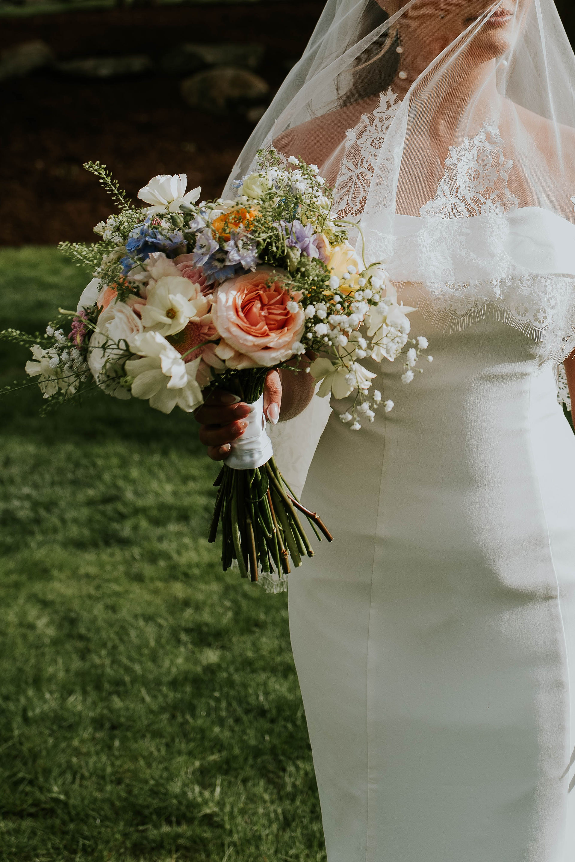 outdoor tent wedding at Smith Farm Gardens