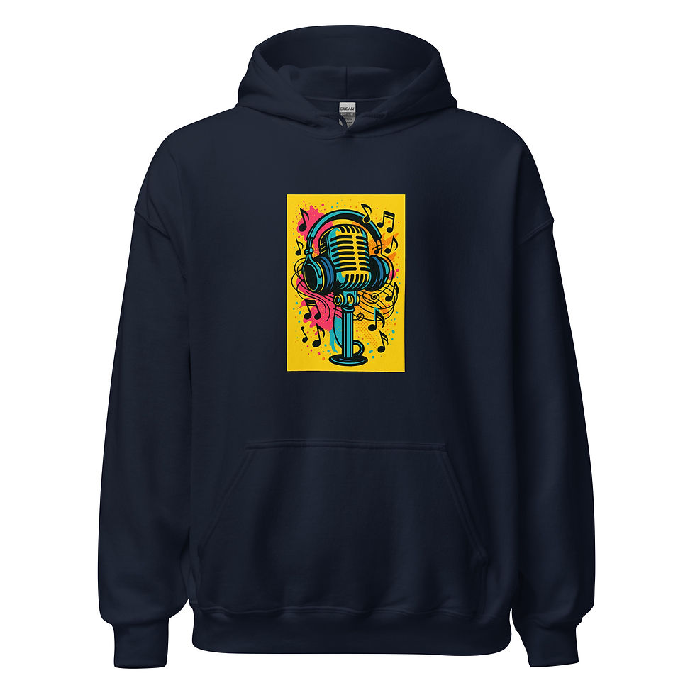 Thumbnail: Radio DJ 2 Unisex Hoodie
