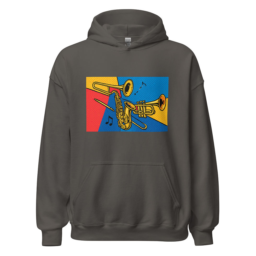 Thumbnail: Horns Pop Unisex Hoodie
