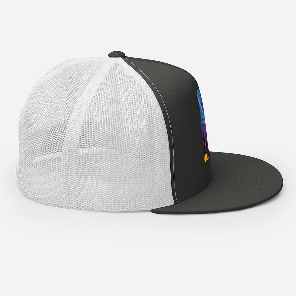 Thumbnail: Disco Kitty Trucker Cap