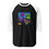 Thumbnail: Disco Kitty 3/4 sleeve raglan shirt