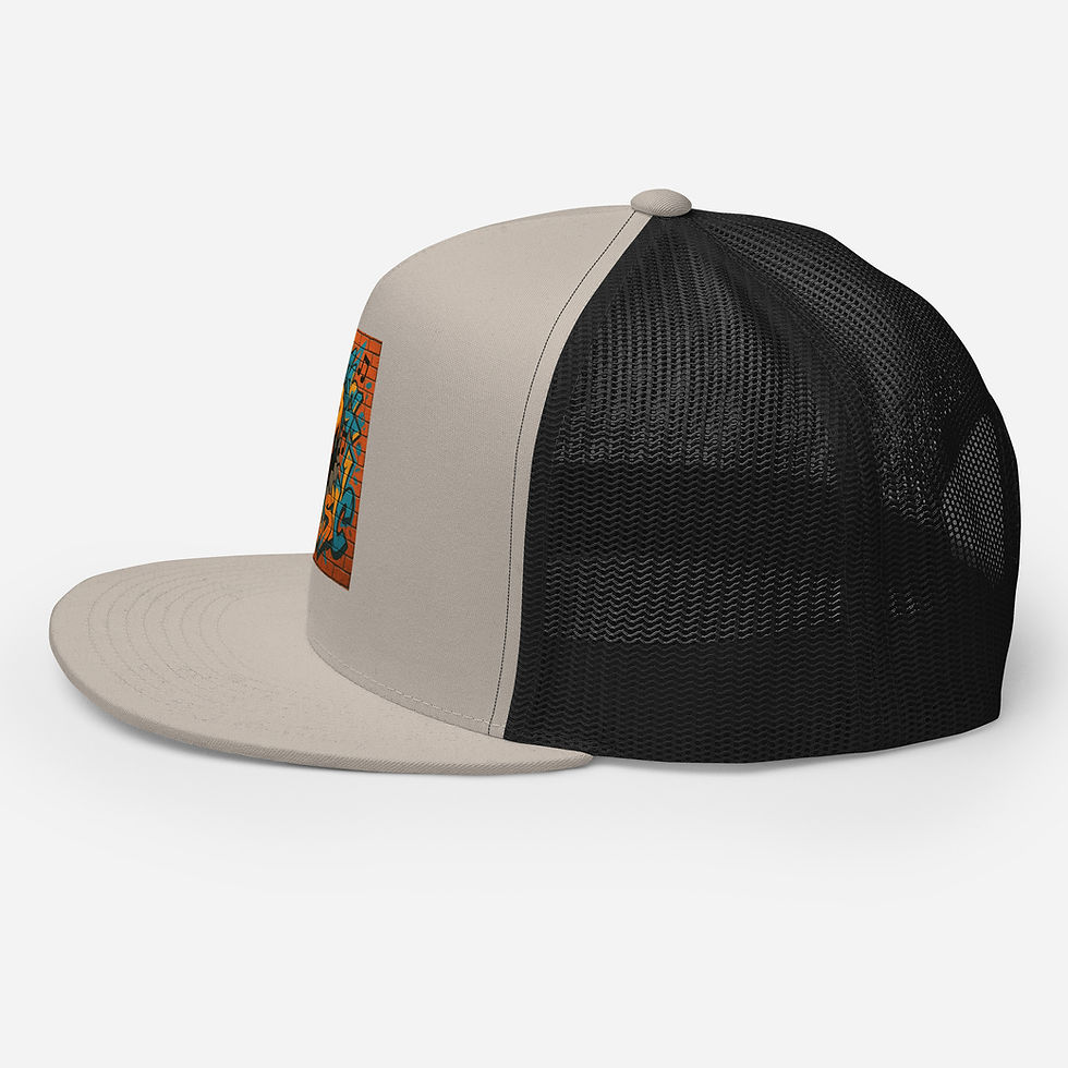 Thumbnail: MC Graffiti Trucker Cap