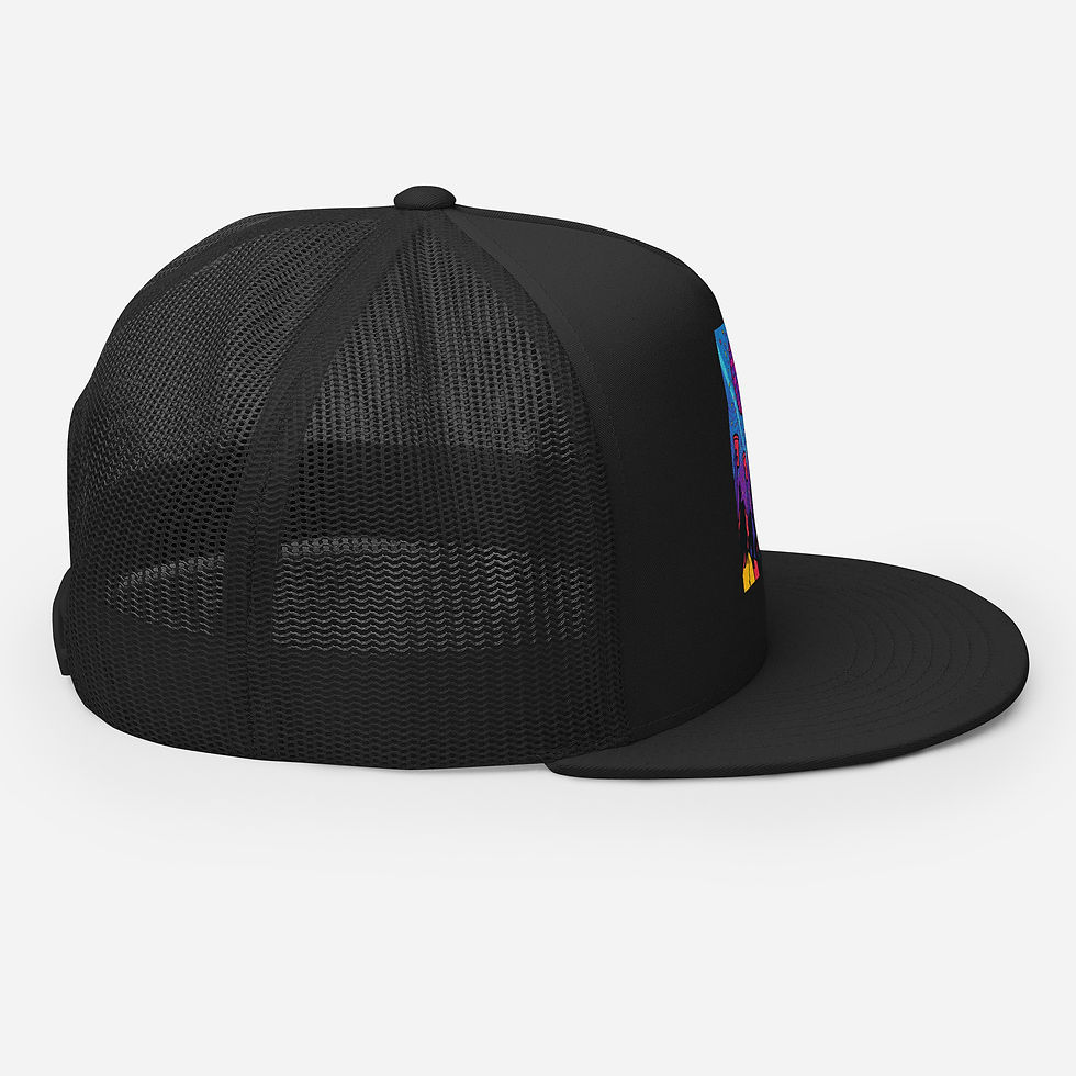 Thumbnail: Disco Kitty Trucker Cap