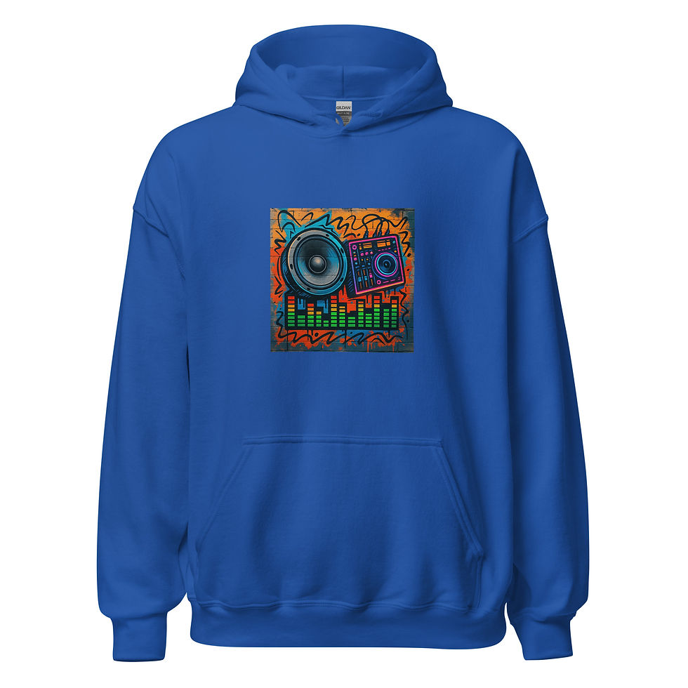 Thumbnail: DJ Graffiti 3 Unisex Hoodie