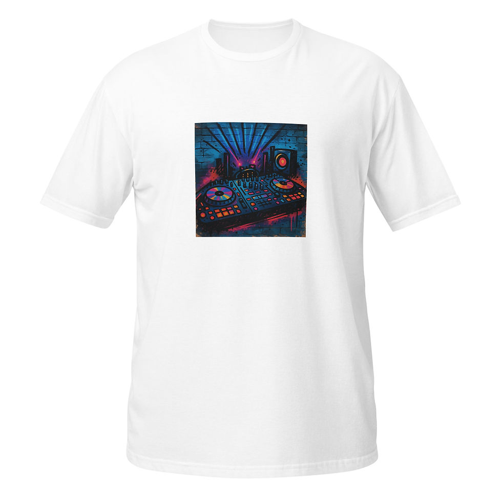 Thumbnail: DJ Graffiti Short-Sleeve Unisex T-Shirt