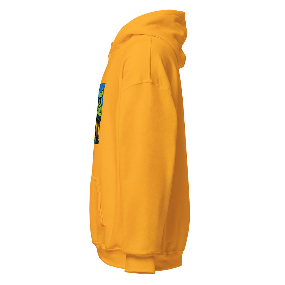 Thumbnail: Disco Kitty Unisex Hoodie
