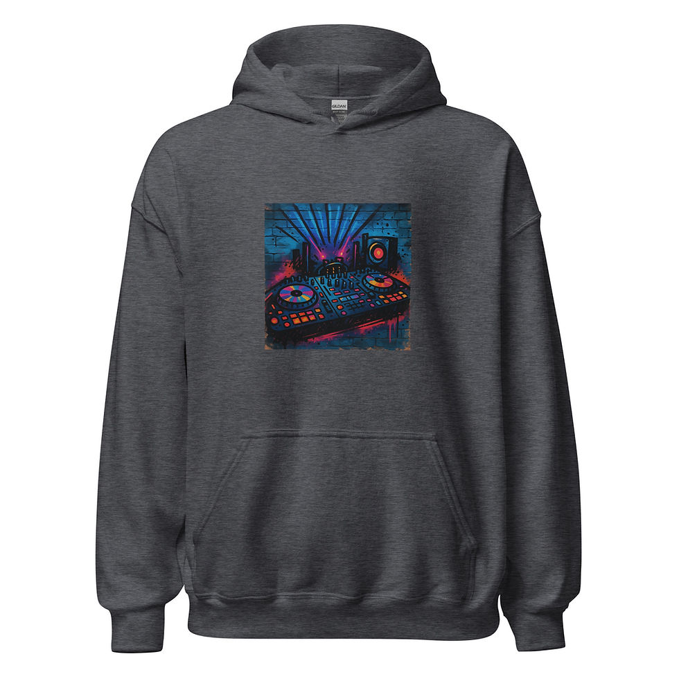 Thumbnail: DJ Graffiti Unisex Hoodie