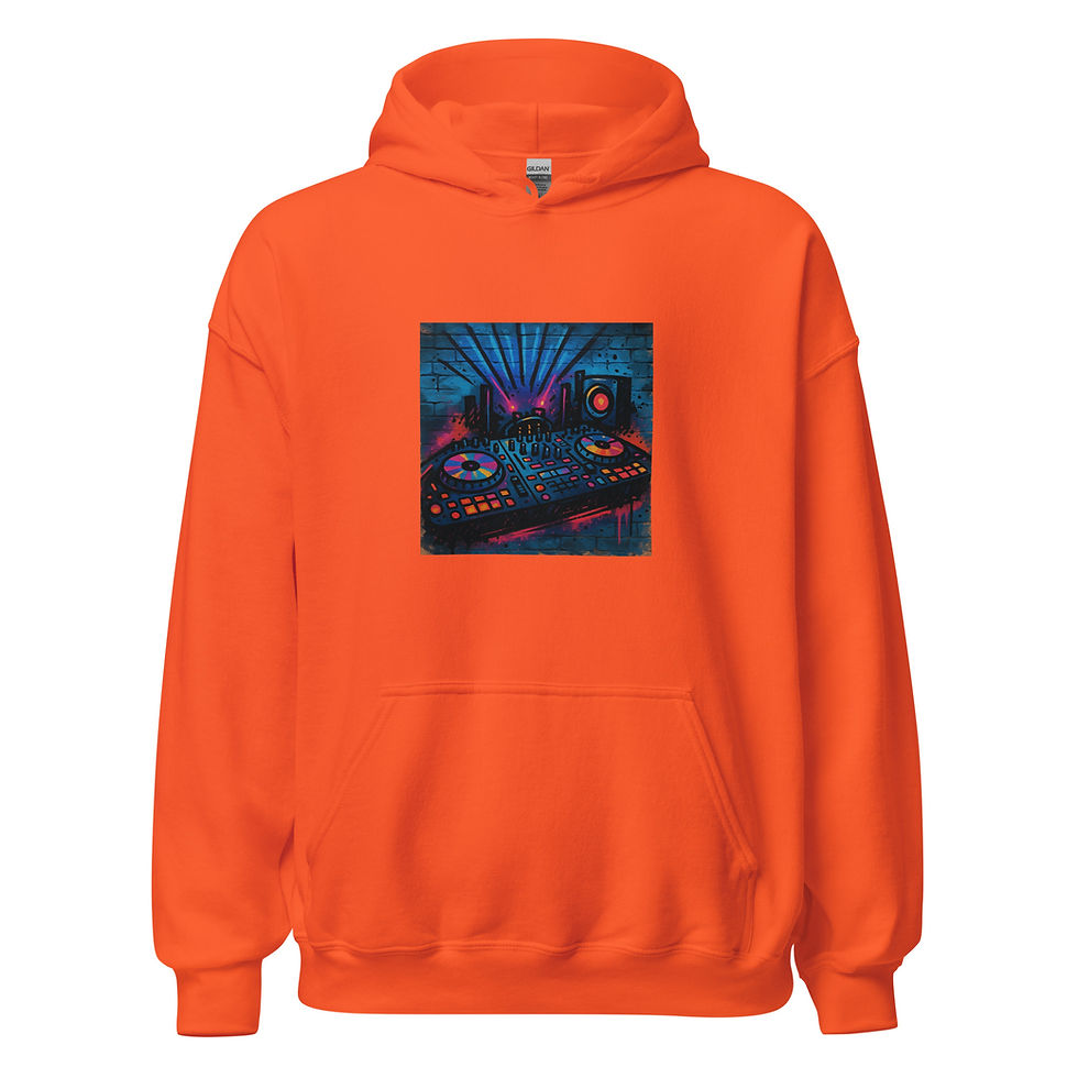 Thumbnail: DJ Graffiti Unisex Hoodie