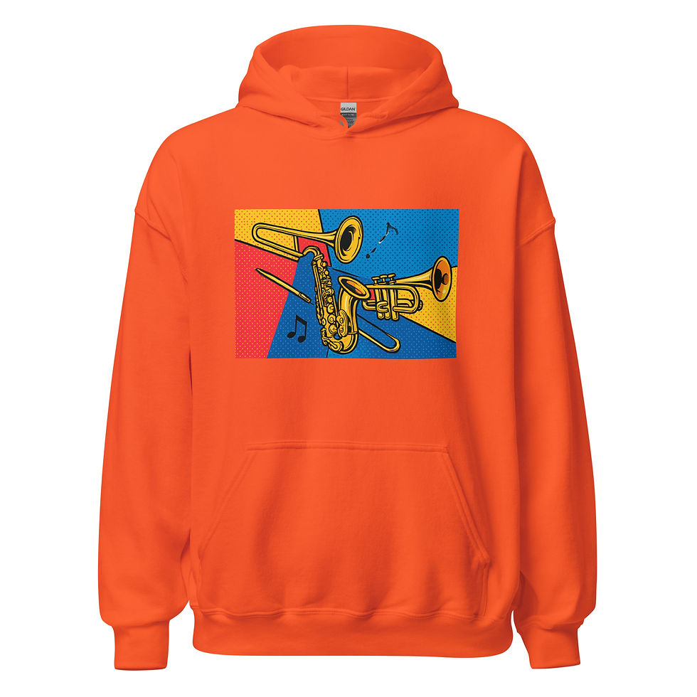 Thumbnail: Horns Pop Unisex Hoodie