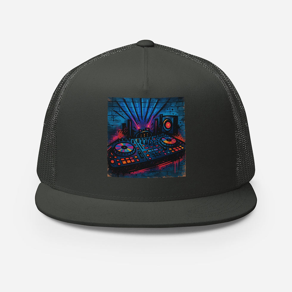 Thumbnail: DJ Graffiti Trucker Cap