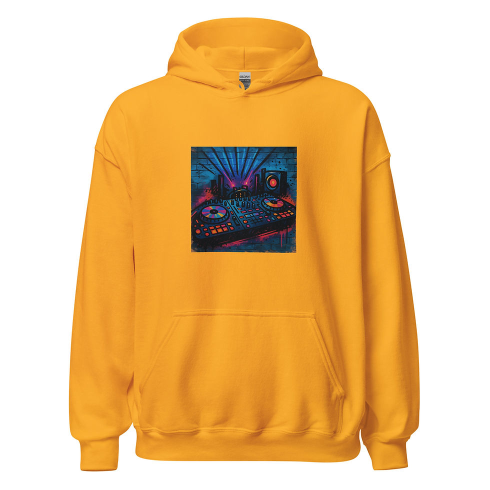 Thumbnail: DJ Graffiti Unisex Hoodie