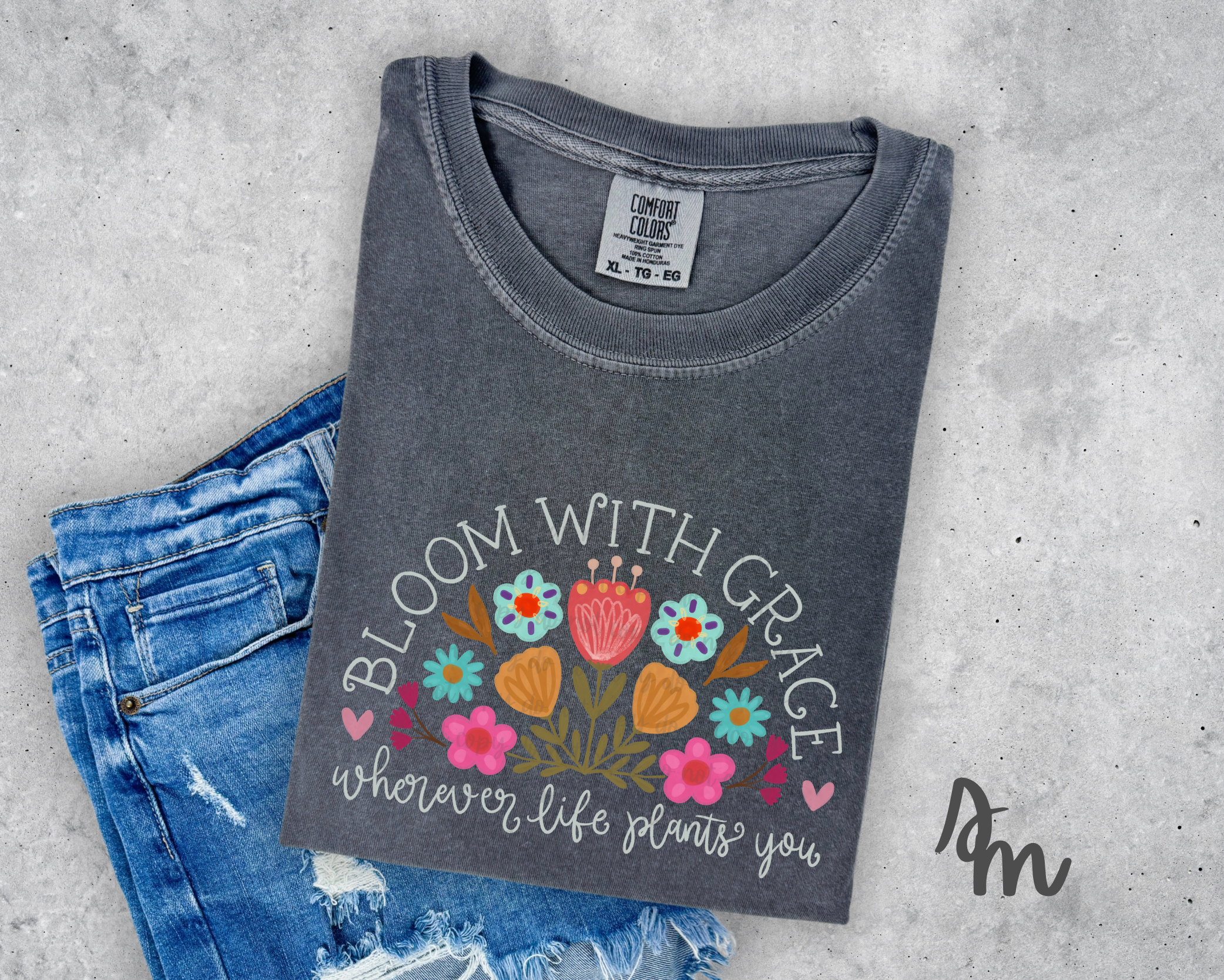 Bloom With Grace Wherever Life Plants You