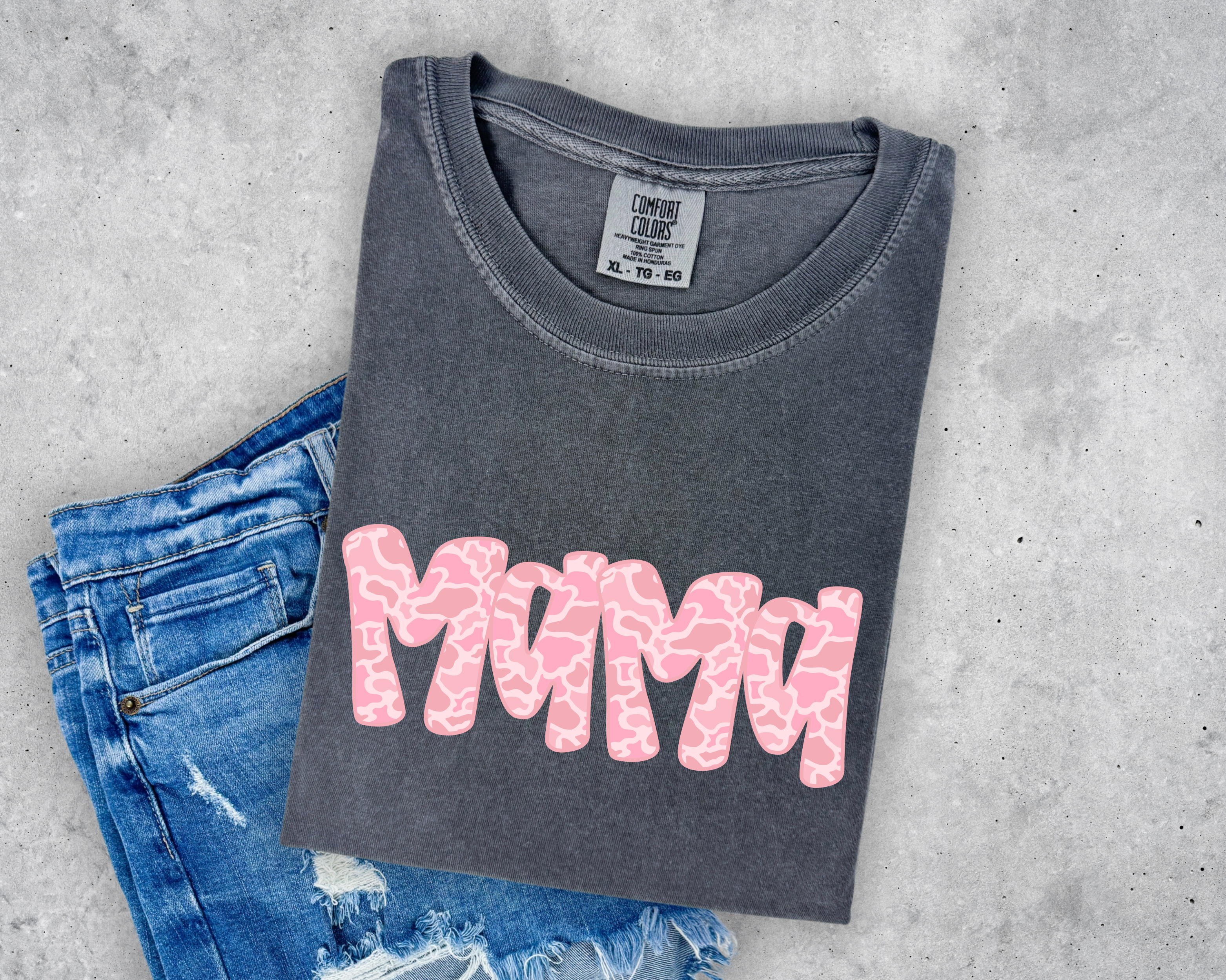 Pink Camo Mama or Customized Name