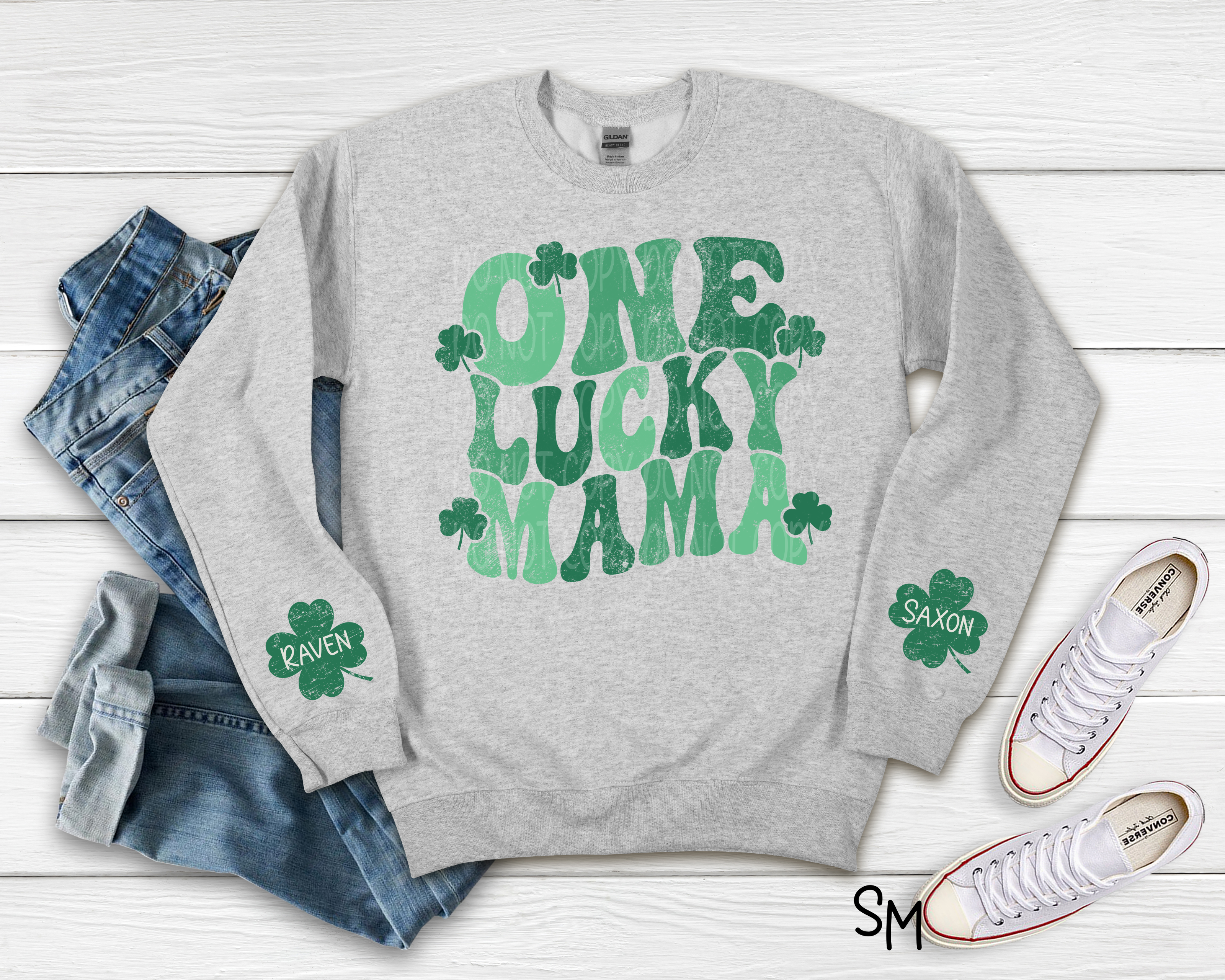 One Lucky Mama- Personalized