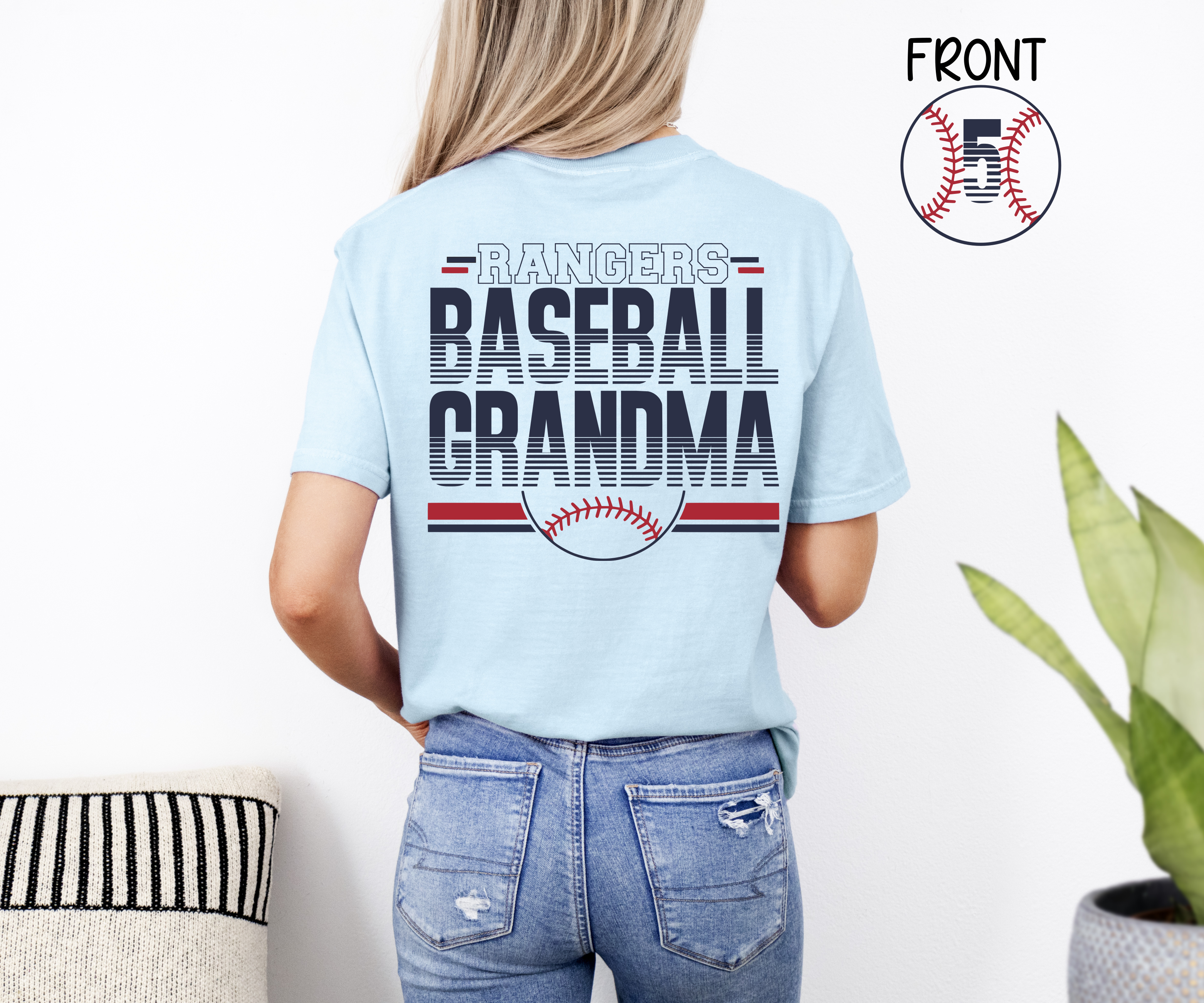 Baseball Font With Lines, Customizable With Name And Mascot