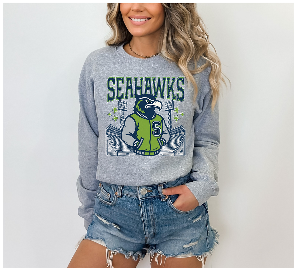 Thumbnail: Seahawks Letterman Design