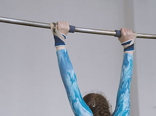 Gymnast on a Bar