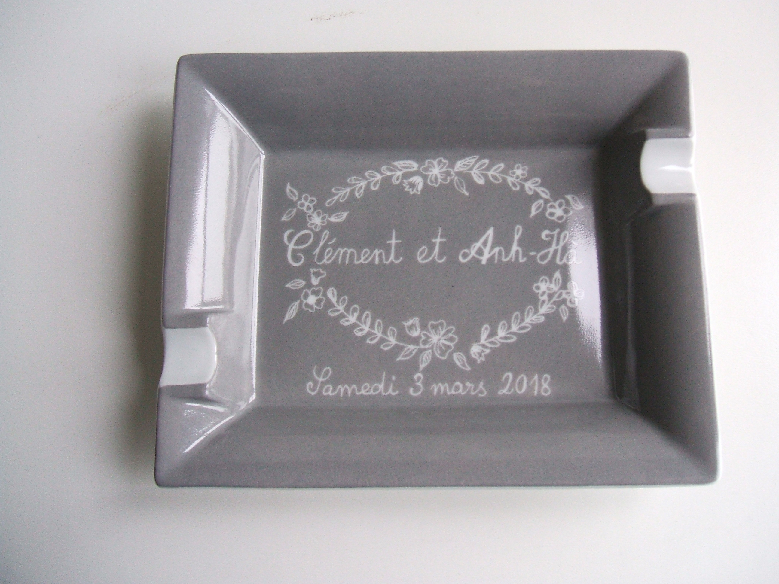 Cendrier de mariage