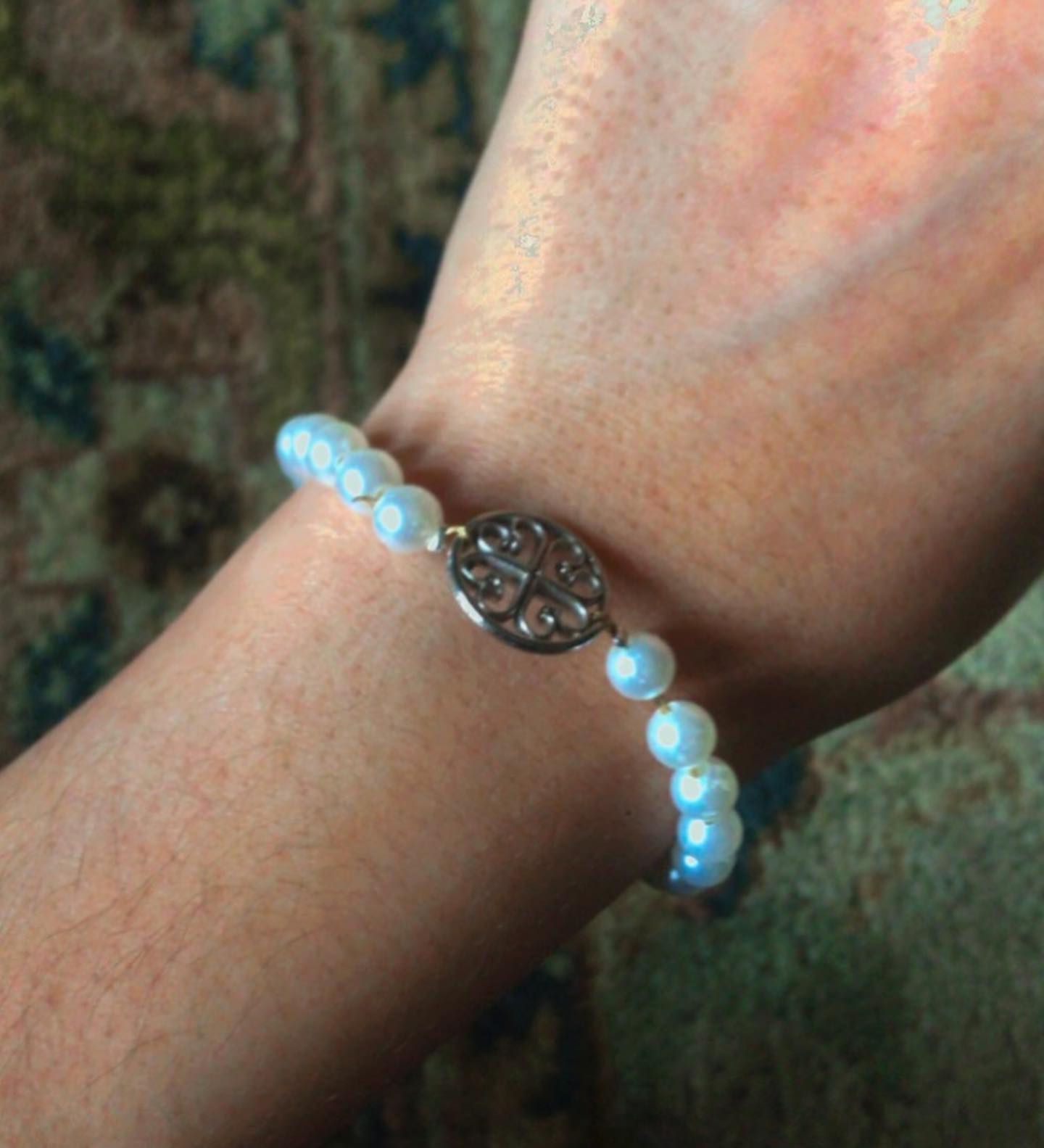 white heaven bracelet