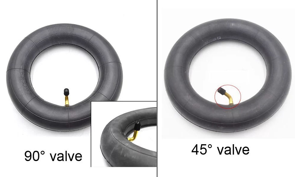 Thumbnail: 10x2.50 Inner Tube bent valve 