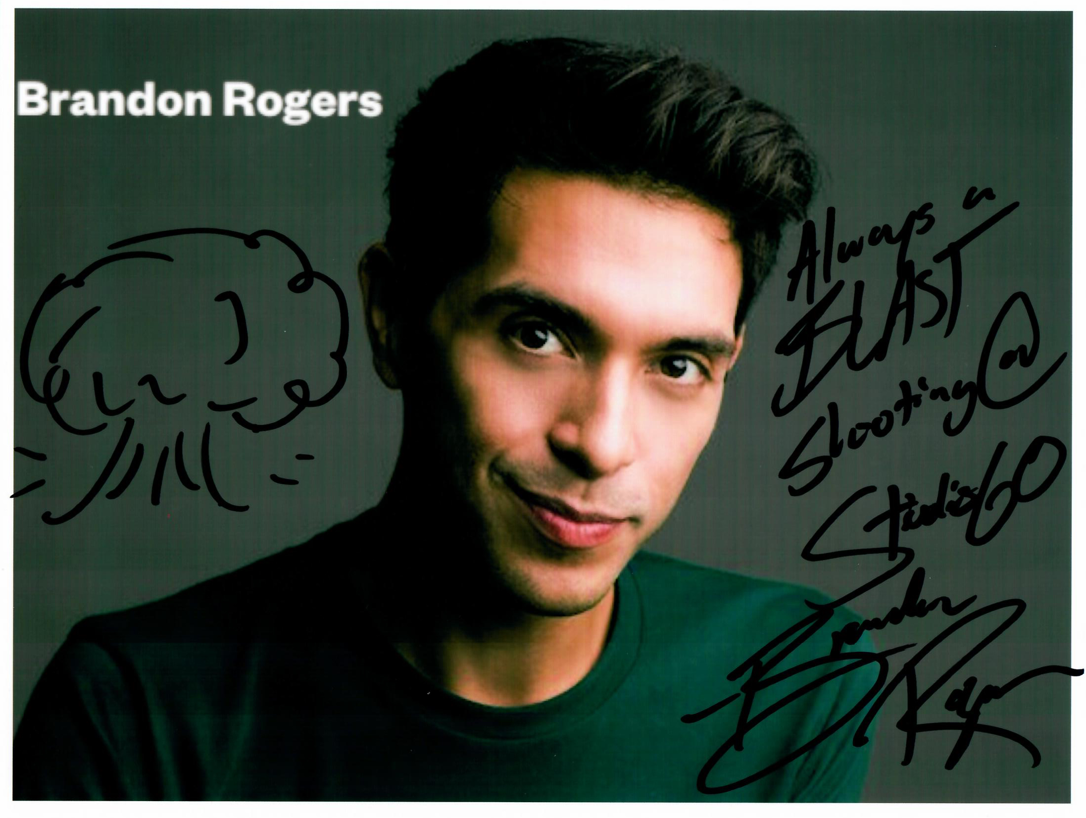Brandon Rogers Autograph