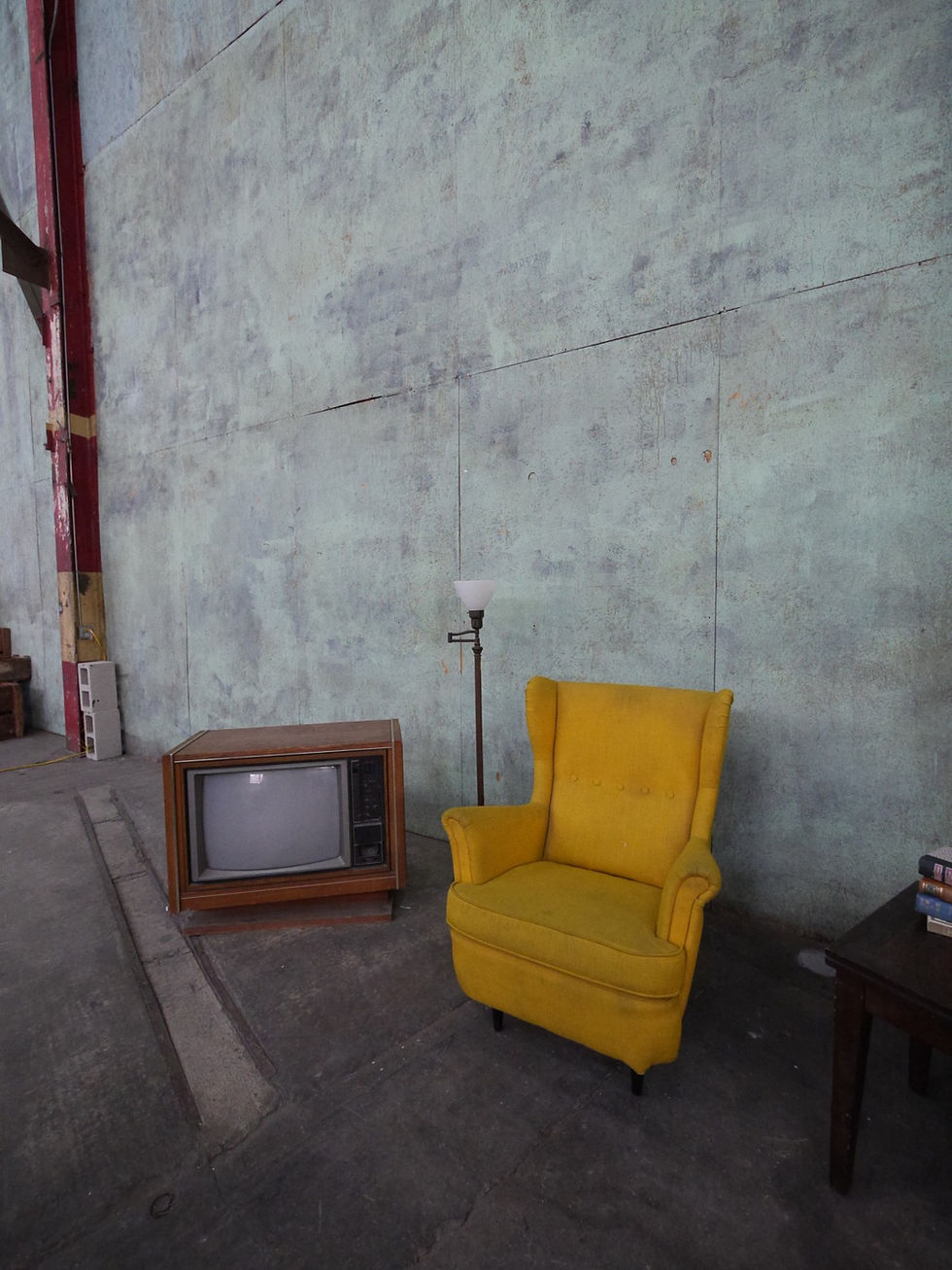 Thumbnail: CRT T.V Retro Wood paneled 
