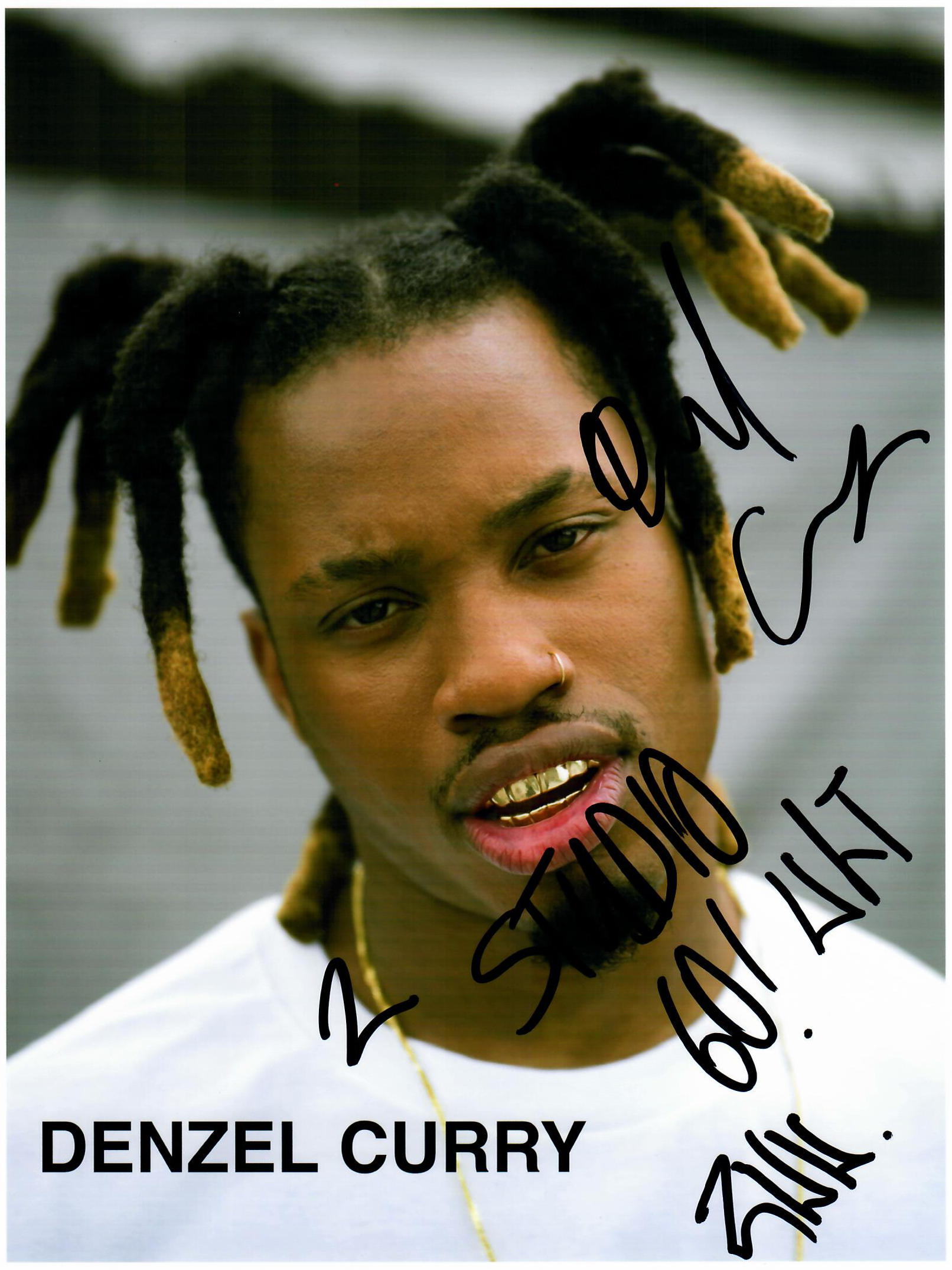 Denzel Curry Autograph