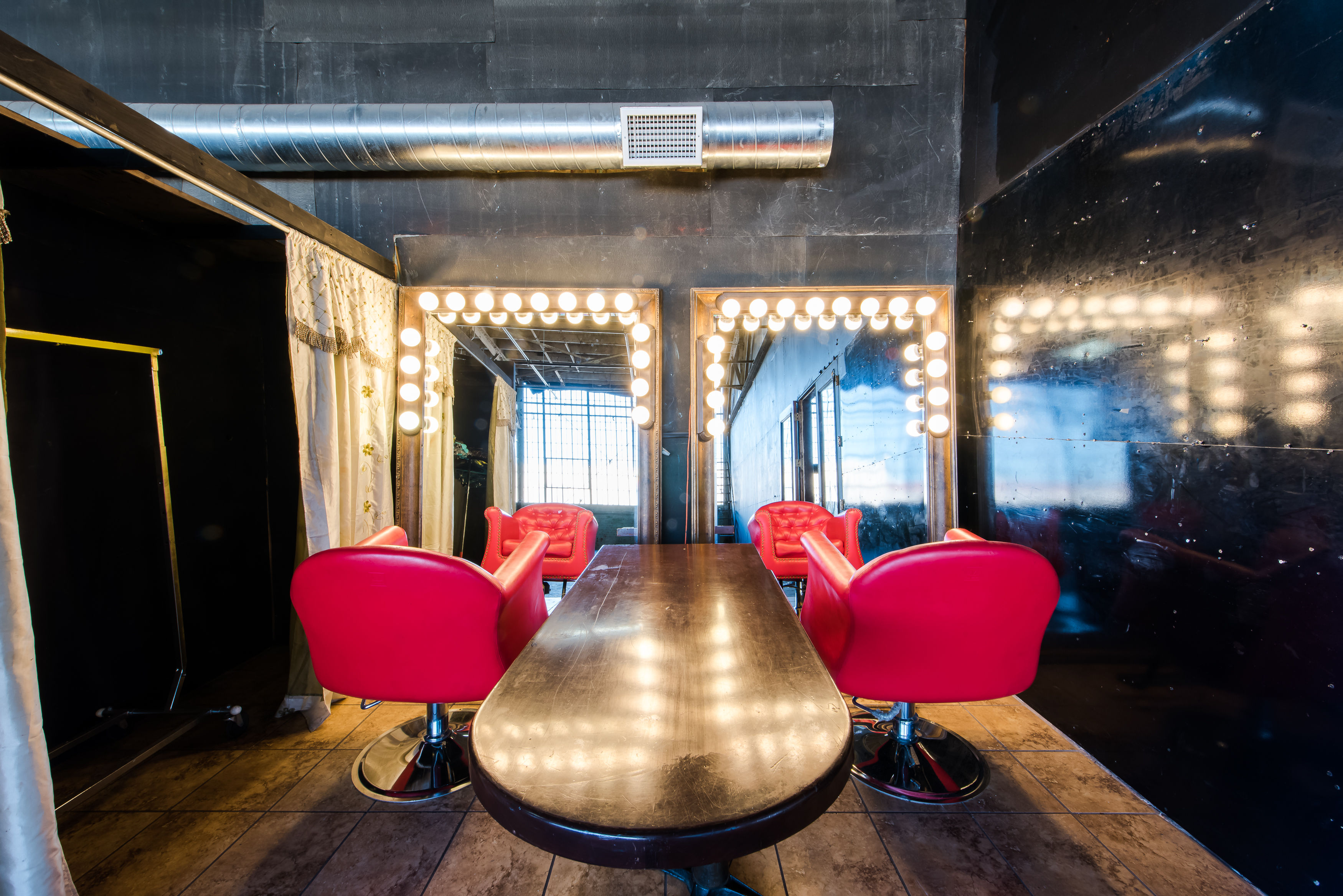 Vanity Mirrors and Salon Chairs