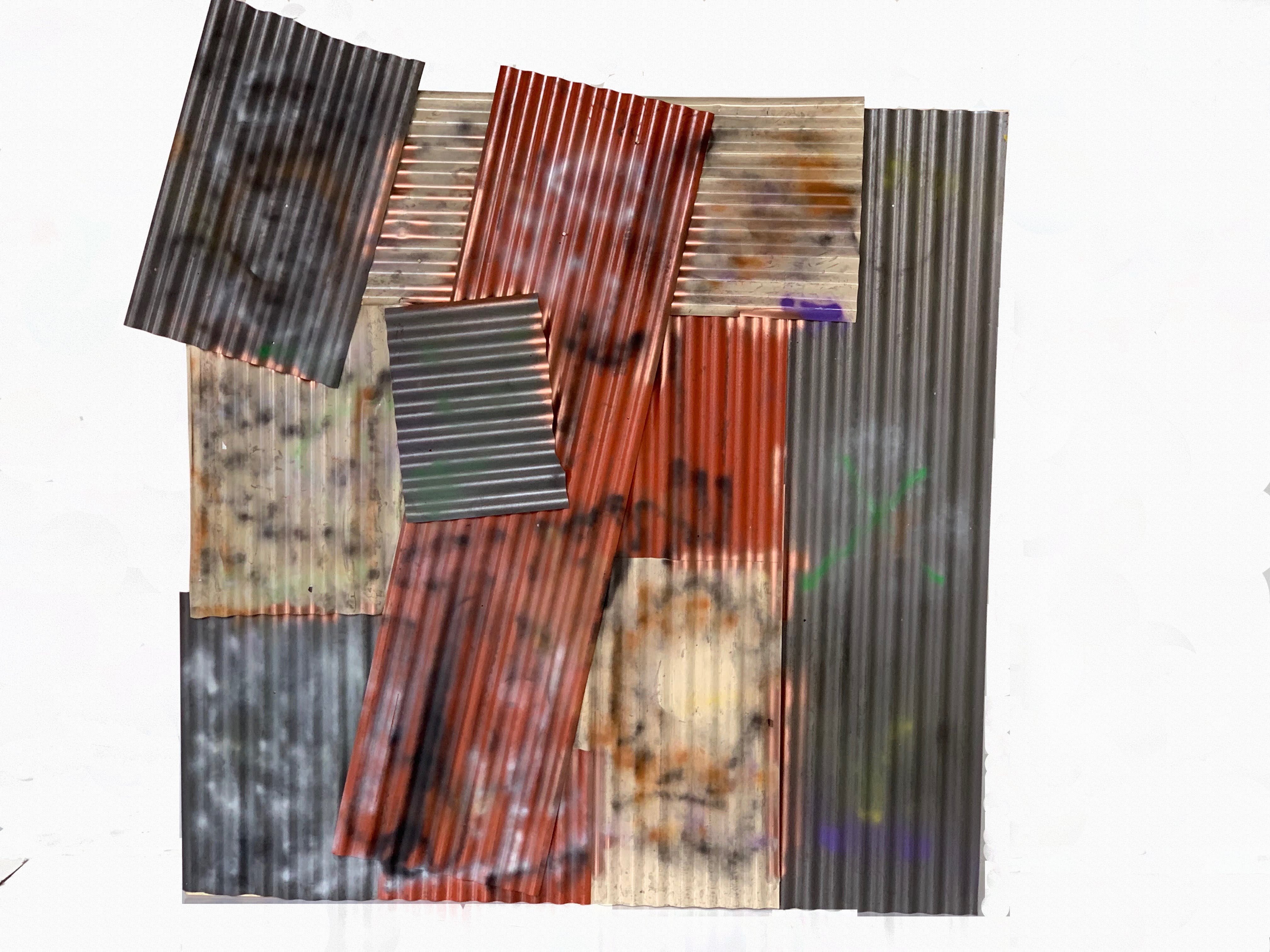 8X8 Flat Corrugated Multicolor