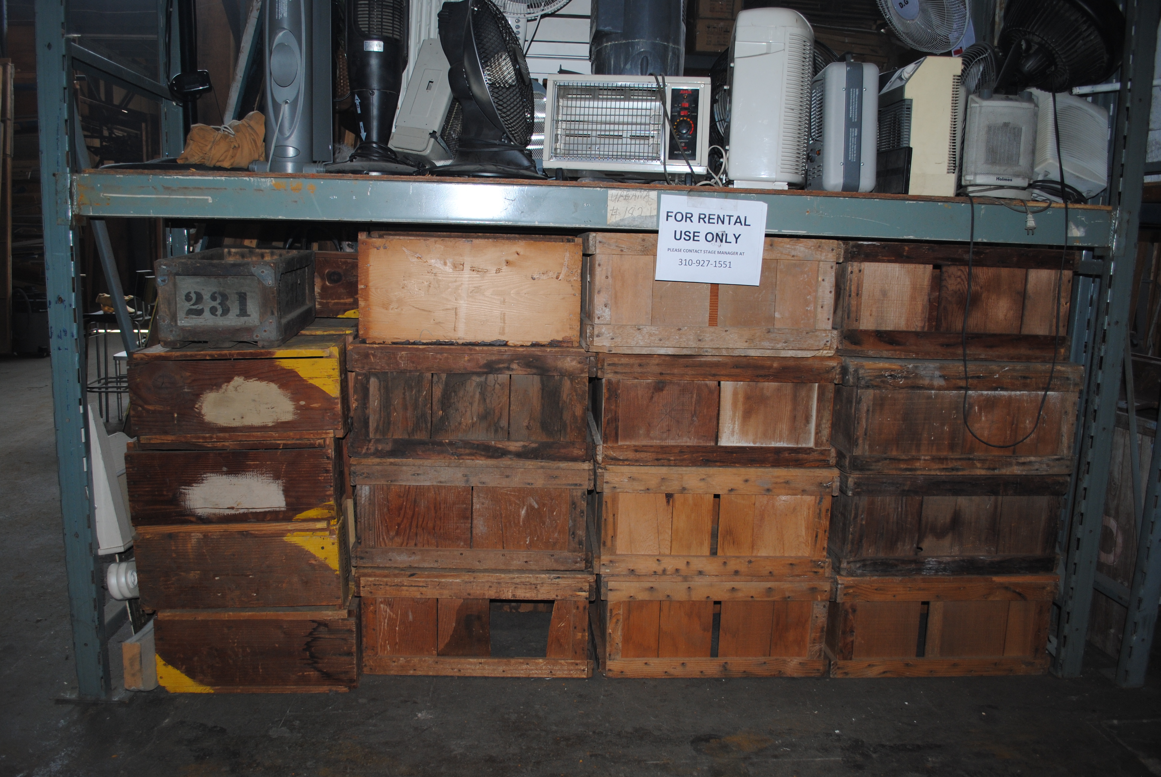 Old Wooden Boxes