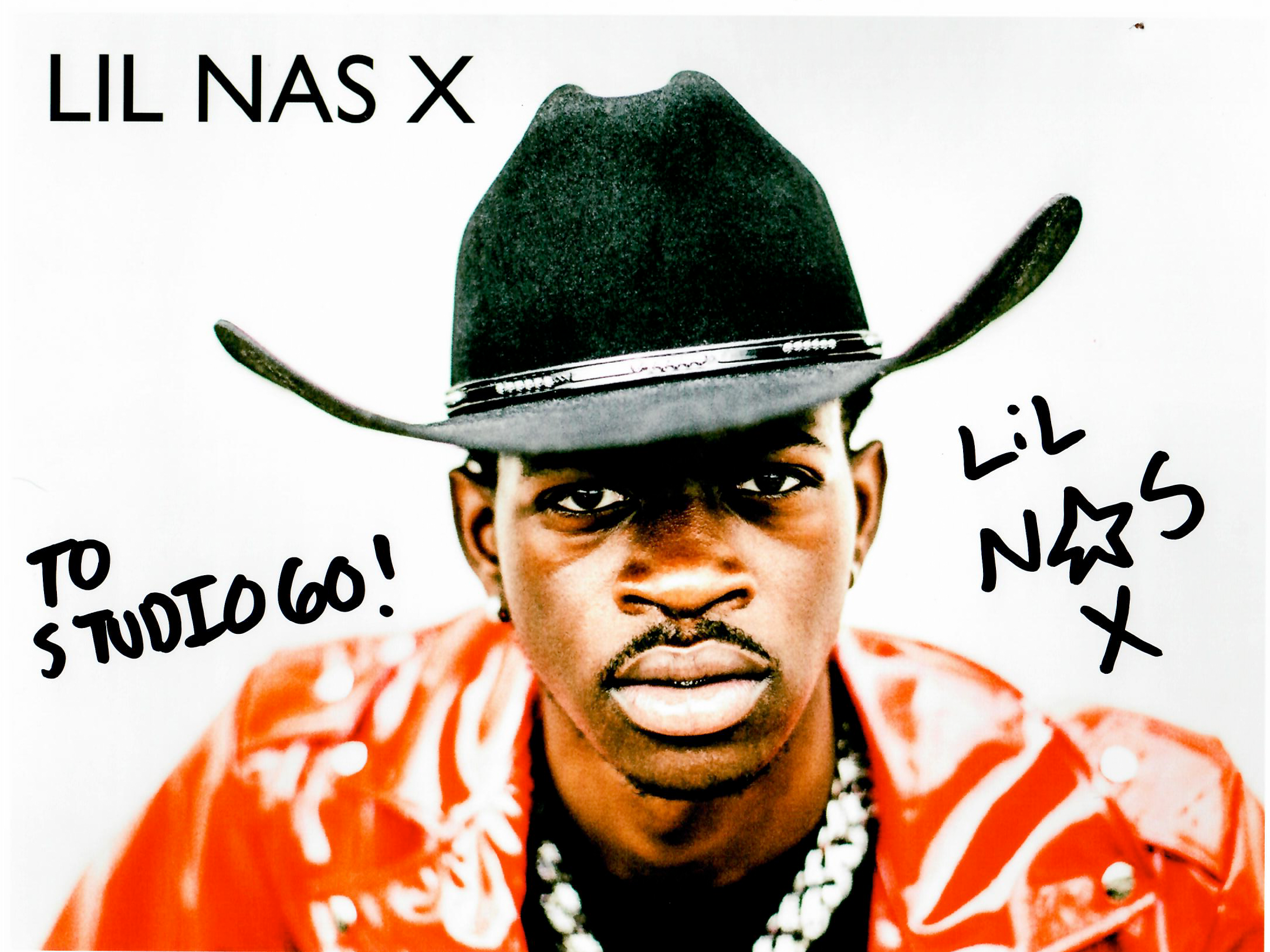 Lil Nas X Autograph