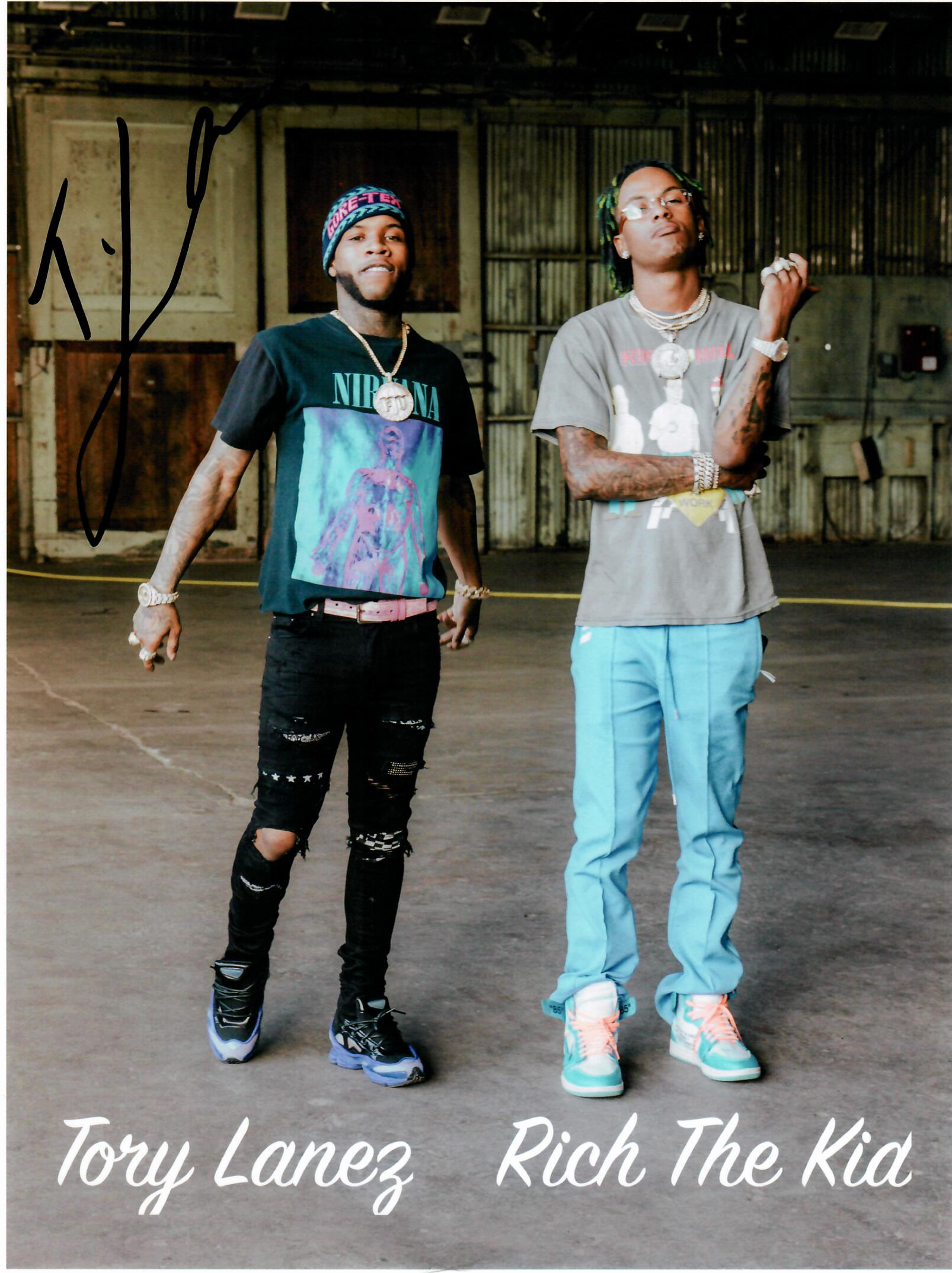Torey Lanez + Roch The Kid Autograph