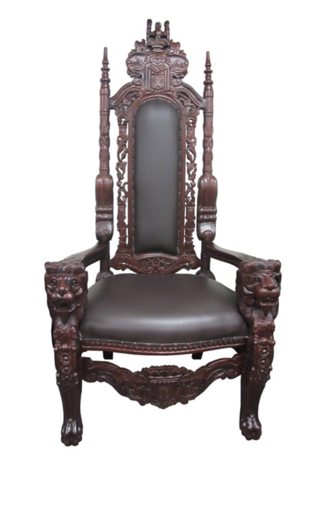 Kings Throne Lion